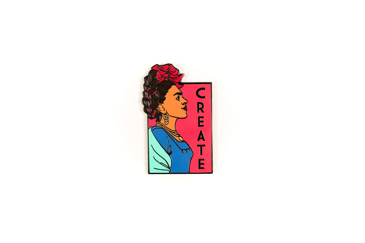 Frida Kahlo - She Series Pin Create -