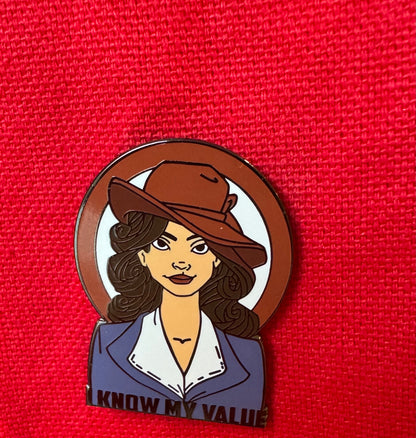 I Know my Value Pin