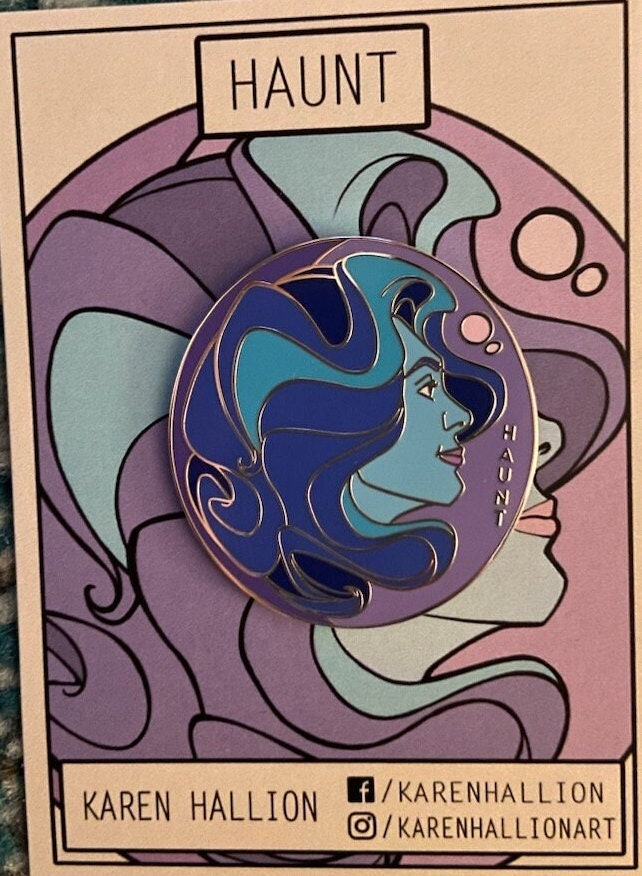 Haunt Hard Enamel Pin