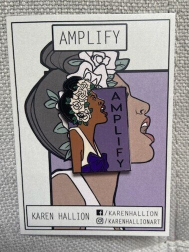 Billie Holiday- She Series Pin Amplify