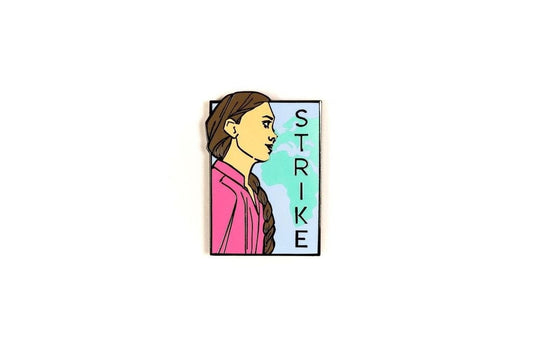 Greta Thunberg - She Series Pin Strike