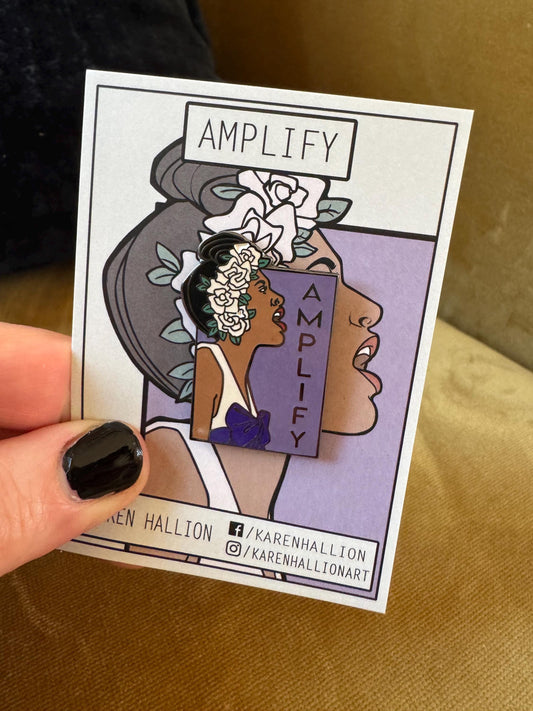 Billie Holiday- She Series Pin Amplify
