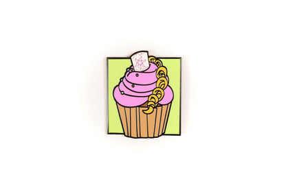 Cupcake Hard Enamel Pin – Lapel Pin