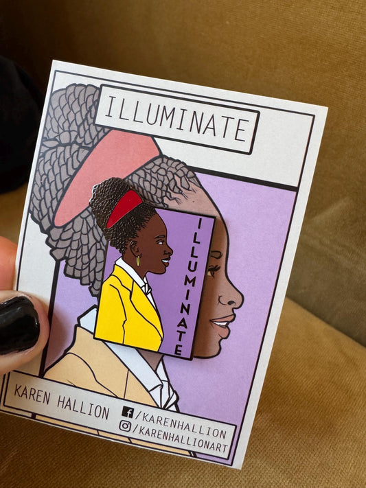 Amanda Gorman- She Series Pin Illuminate