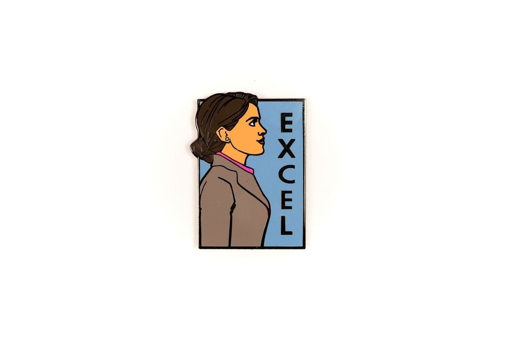 Excel - She Series Pin