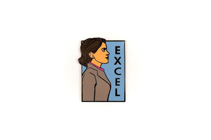 Excel - She Series Pin