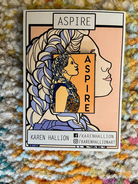 Ashley Eckstein - She Series Pin Aspire -