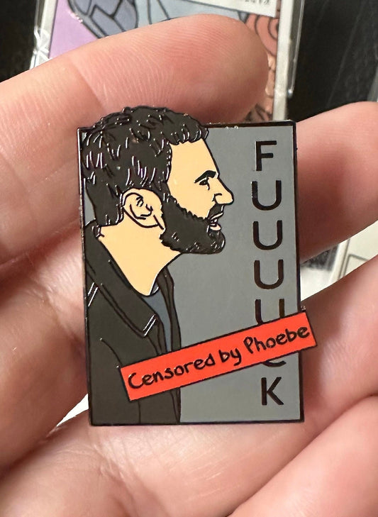 Censored- He Series Pin