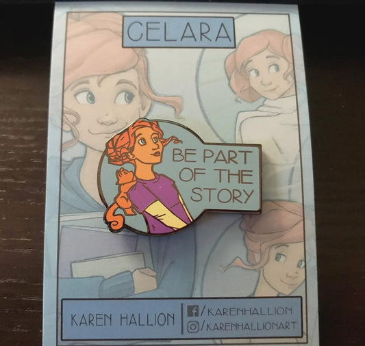 Karen Hallion Celara Pin