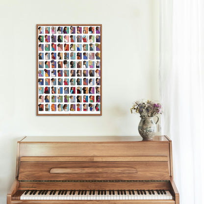Feminist Poster  She Series -Ultimate Real Women Collection Collage