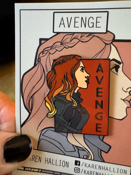 Avenge  - She Series Pin