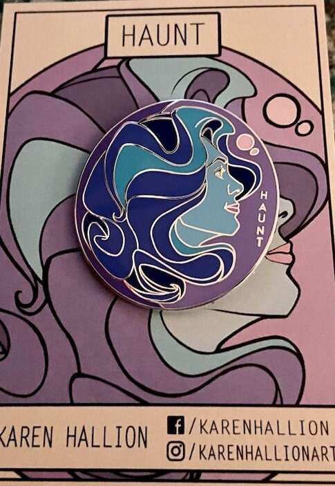 Haunt Hard Enamel Pin