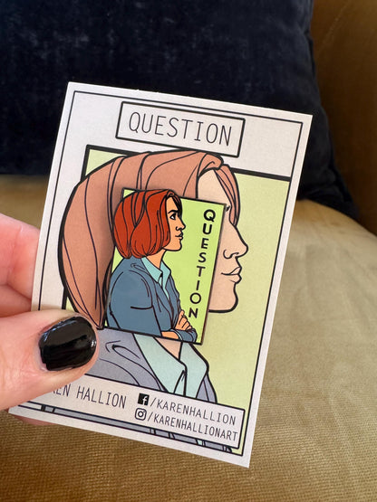 Question - She Series Pin