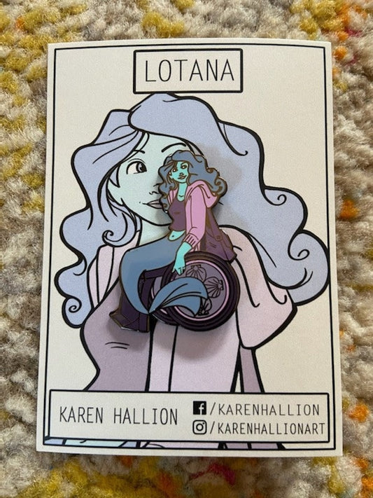 Hank Green Wizard School Mermaid pin